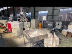 Linha plástica da extrusão da tubulação de gás do fio da canalização elétrica da drenagem da fonte de água da tubulação do PVC de UPVC CPVC