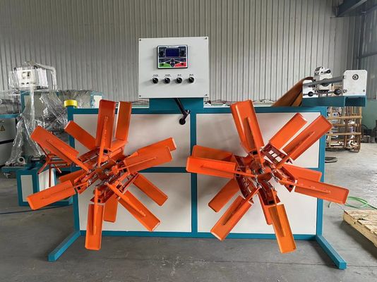 Linha ondulada da extrusão da tubulação parede plástica do PE da máquina da extrusão da tubulação da única