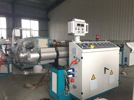 Máquina ondulada plástica 60-80kg/H da tubulação do único parafuso