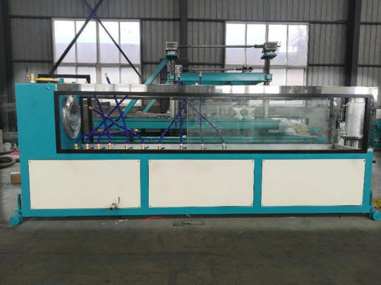 Tubulação espiral do carbono do HDPE que faz a máquina a linha de produção plástica da tubulação
