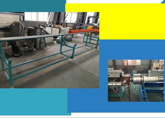 linha linha da extrusão da tubulação do PVC 40kg/H de produção plástica da tubulação