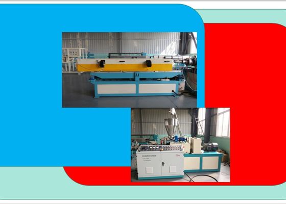 linha de produção da extrusão da tubulação dobro de 75mm PP