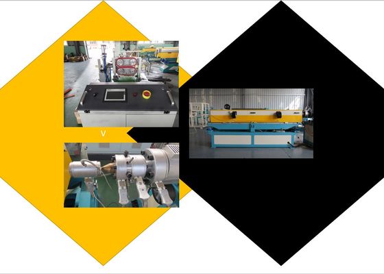 Máquina ondulada da tubulação 10kgh do PE 9mm