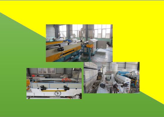 extrusão ondulada da tubulação do HDPE de 50mm que faz a linha da máquina