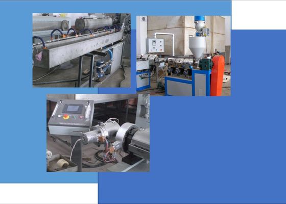 Máquina flexível da tubulação dos PP 45R/Min