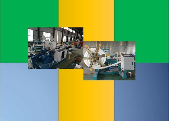 Tubulação rígida do PVC 30kg/h da mangueira 160mm da sução que faz a máquina