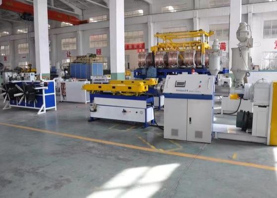 32mm PP espiralam linha ondulada proteção da extrusão da tubulação dos cabos elétricos