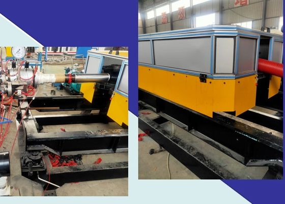 linha ondulada da extrusão da tubulação do HDPE do PE de 20-63mm PP que faz a máquina