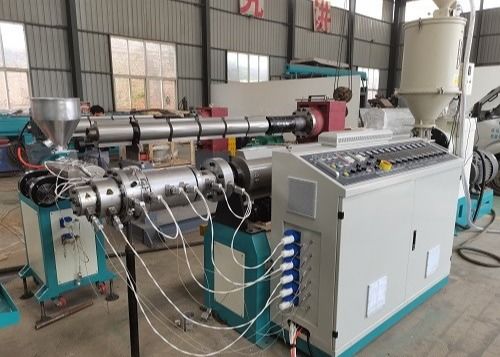 Linha tubo da extrusão da tubulação do HDPE PPR da tubulação da água de esgoto que faz a máquina