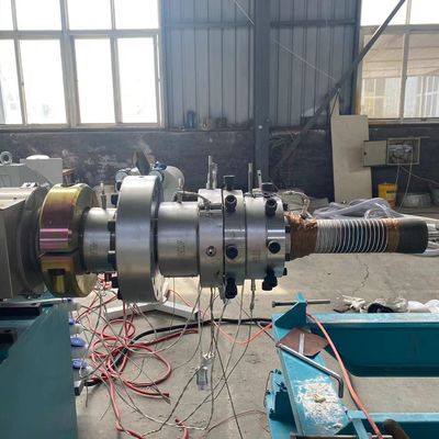 Máquina dobro gêmea cônica da extrusora de parafuso automática para a tubulação do tubo da tubulação do PVC