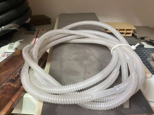 Linha ondulada médica de respiração da extrusão da tubulação do laço do controle do PLC do padrão elevado
