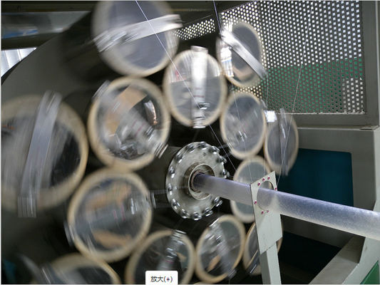 Máquina reforçada trançada da mangueira flexível da máquina da tubulação da fibra macia plástica do jardim do PVC