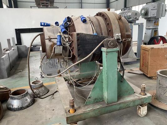 Linha de produção plástica usada da tubulação da operação simples para a tubulação do HDPE PPR