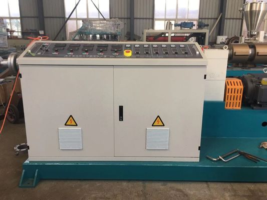 Linha ondulada máquina expulsando da extrusão da tubulação da parede dobro plástica de alta velocidade