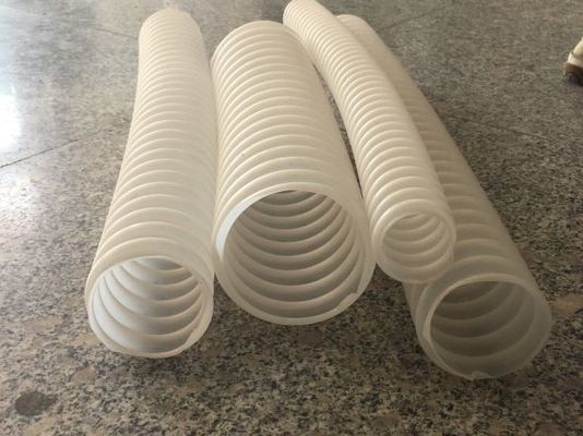 Máquina ondulada plástica 60-80kg/H da tubulação do único parafuso