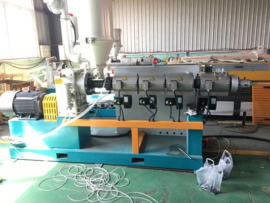 Linha linha de produção plástica máquina de Extrution da tubulação da extrusão da extrusora da tubulação de dreno da tubulação de gás da fonte de água da tubulação do PVC