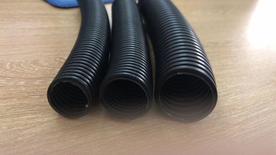 Linha ondulada alta velocidade da extrusão da tubulação da única parede do PVC dos PP do PE