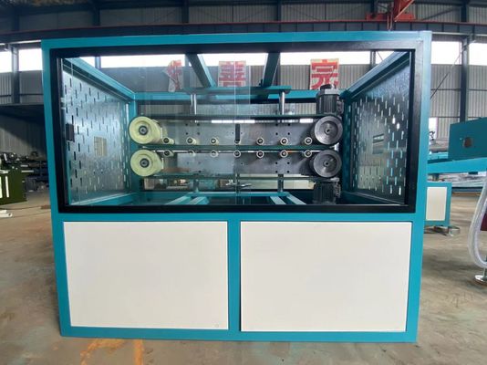 Linha ondulada plástica da extrusão da máquina da tubulação do PVC da única parede de alta velocidade