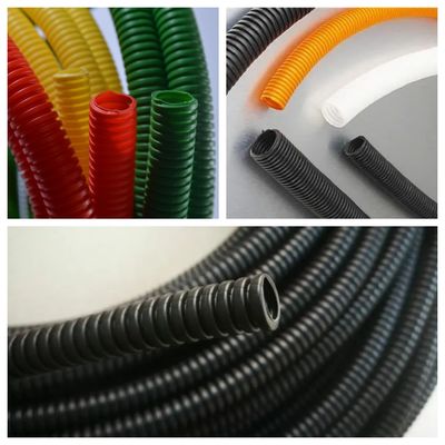 O PVC Sylphon dos PP do PE grita a linha de produção para tubulação ondulada da parede simples ou duplo