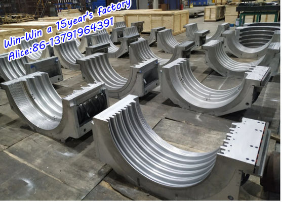 O enrolamento espiral do HDPE da parede estrutural corrugou a linha de produção da extrusão da tubulação