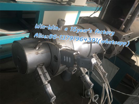 Linha de Extrusão de Rosca Dupla Simples para Tubo Corrugado de Plástico PPR HDPE PVC