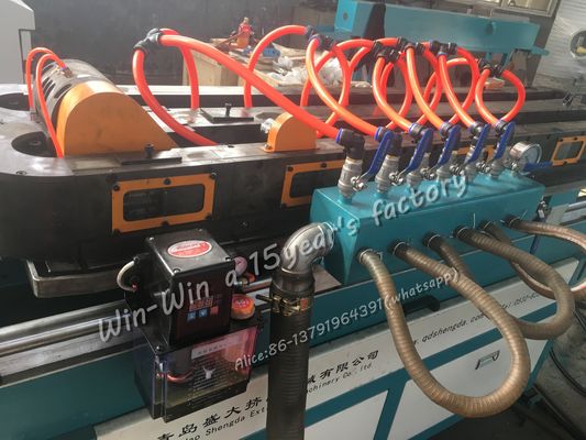 Máquina de tubo DWC de alta velocidade Linha de extrusão de tubo corrugado Pe