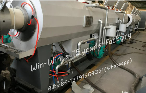 Linha de extrusão de tubos de PVC PVC PVC água elétrica automática controle PLC
