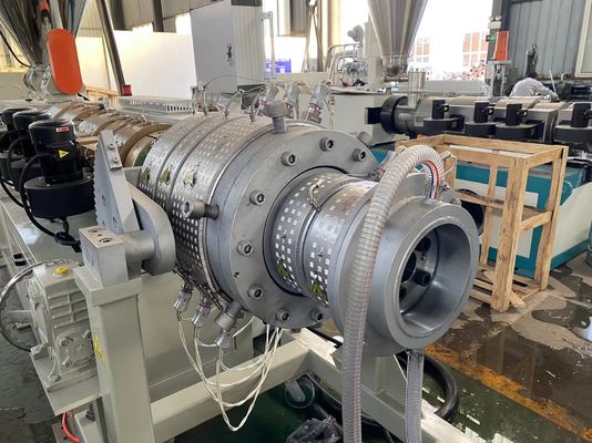 Linha de extrusão de tubo de HDPE de fio de conduíte elétrico parafuso simples