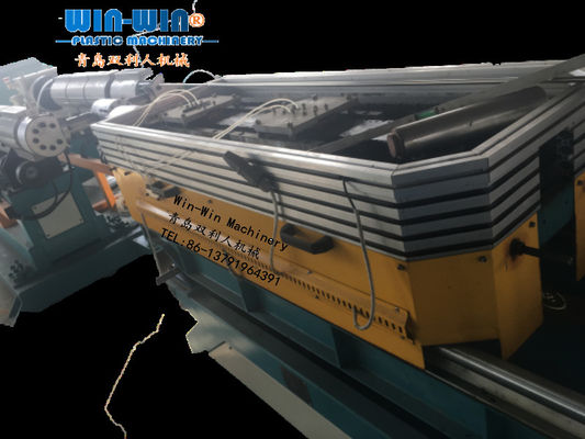 Máquina extrusora de tubo de plástico PVC PE para tubo ondulado de parede dupla