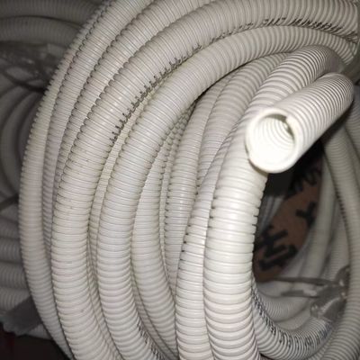 Chama branca do PVC - linha ondulada da extrusão da tubulação da única parede retardadora