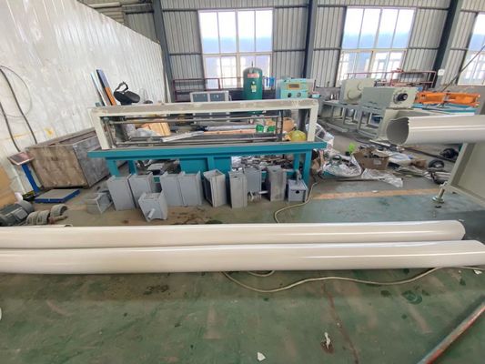Fonte de água e linha da extrusão da tubulação do PVC da tubulação da drenagem que faz a máquina
