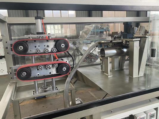 Corrugado conduza a máquina de revestimento 1-4m/min da tela não tecida