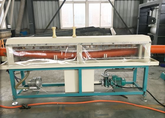 Máquina ondulada da tubulação do plástico dos PP 8.5mm