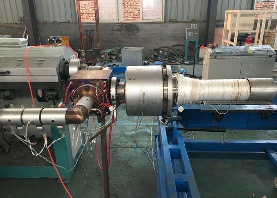 O HDPE 800mm corrugou a linha do   da extrusão da tubulação do  