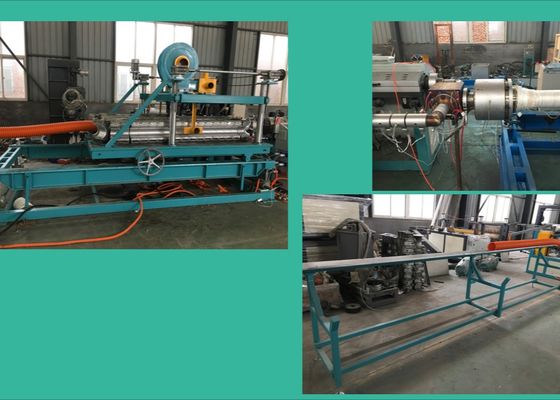 Máquina ondulada da tubulação da parede dobro do HDPE