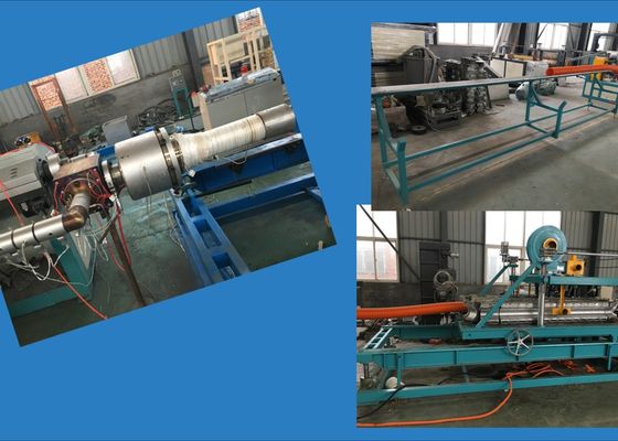 Máquina ondulada da tubulação da parede dobro do HDPE