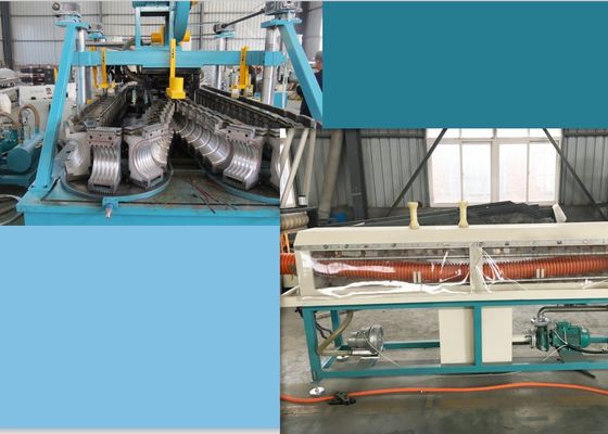 Máquina flexível vertical da tubulação da tubulação de dreno 40kg/H da vibração 159mm