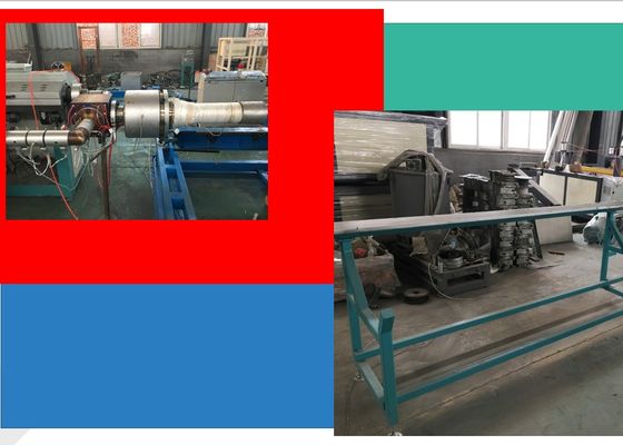 Linha de produção plástica da tubulação do PE 125mm