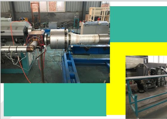Linha de produção plástica da tubulação do PE 125mm