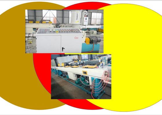 300kgh linha da extrusão da tubulação dobro do PVC 450mm