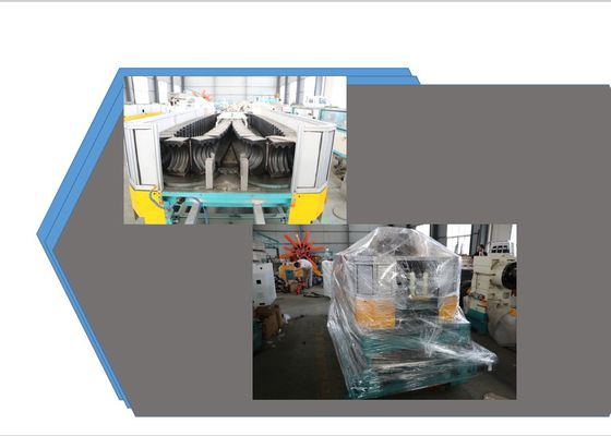 Linha de produção gêmea da extrusão da tubulação do PVC 800mm do HDPE