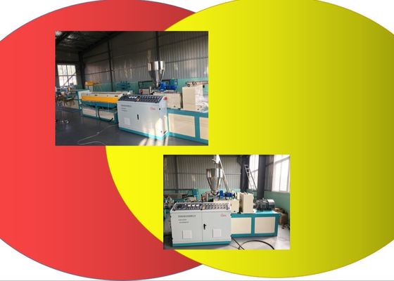 Linha da extrusão da tubulação dobro do PVC 350mm