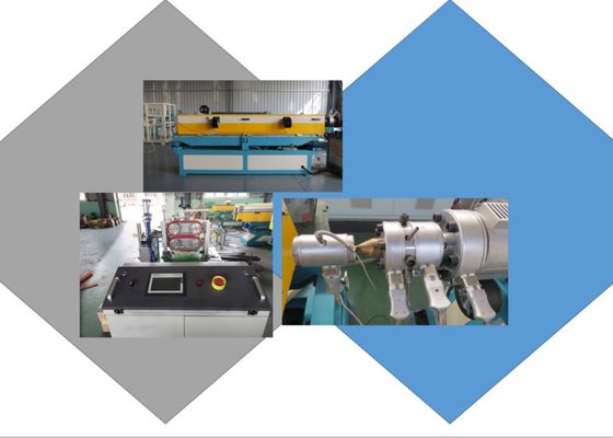 Máquina ondulada da tubulação 10kgh do PE 9mm