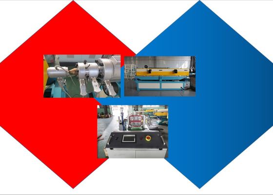 Máquina ondulada da tubulação do plástico do PVC 130mm do LDPE