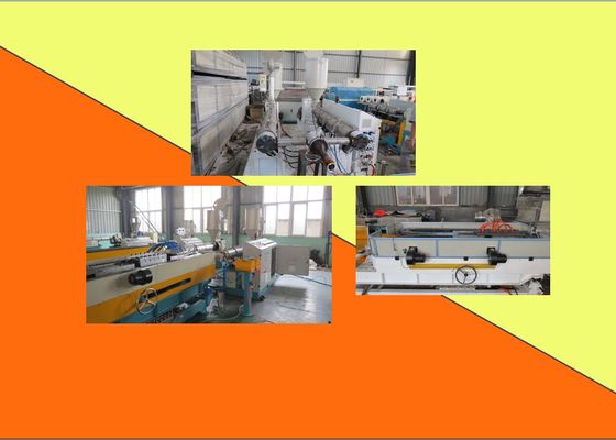 Máquina ondulada da tubulação da única parede do HDPE