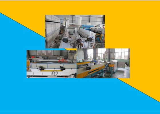 Linha ondulada da extrusão da tubulação da única parede da tubulação 160mm do PVC