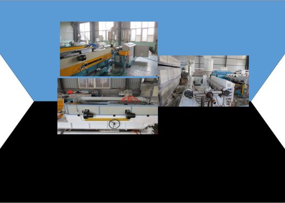 Linha da extrusão da tubulação do HDPE de PPR 62mm com relé de Schneider