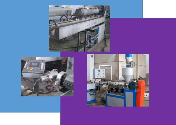 Máquina flexível da tubulação do HDPE 45r/Min