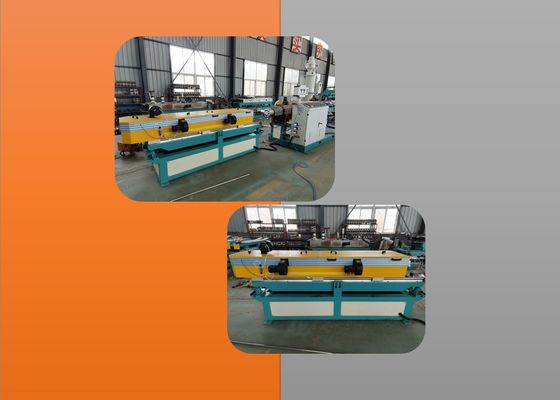 linha de produção plástica dobro da tubulação dos PP PPR do parafuso de 160mm