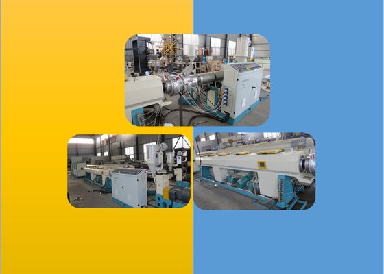 O CE SS dobra máquina ondulada da tubulação do HDPE do parafuso PPR